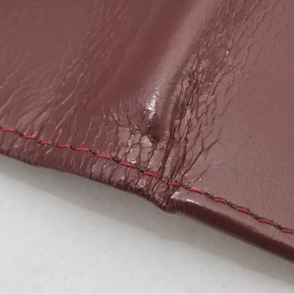 Authentic Cartier Must de Cartier Long Wallet Leather Bordeaux Red Box 1858K - Picture 9 of 16